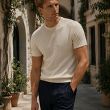 The Portofino Cotton Knit Tee